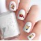 Yellow Henchman Christmas Nail Decals