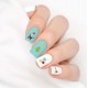 Colorful Christmas Nail Decals
