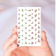 Colorful Christmas Nail Decals