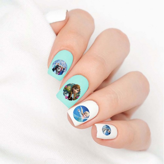 Frozen Nail Decals Vol II
