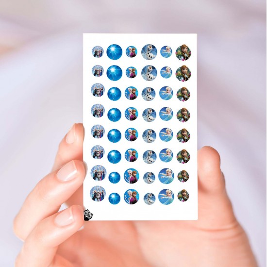 Frozen Nail Decals Vol II