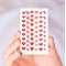 Valentine's Day Hearts Nail Decals