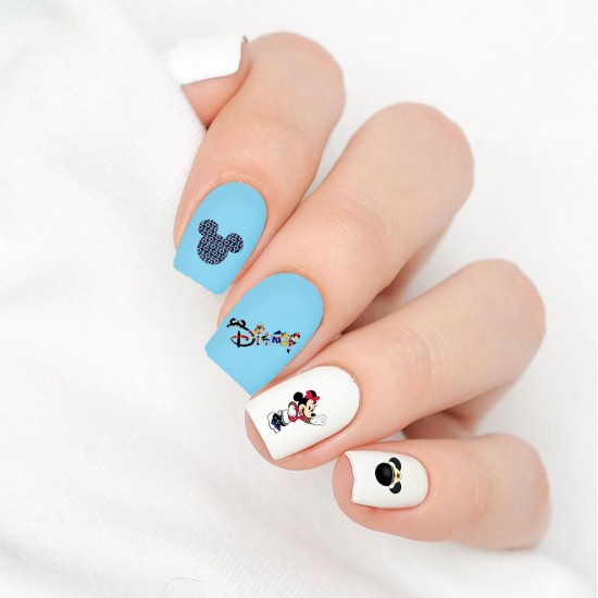 Disney Discovery- Disney Nail Decals  Disney nails, Disney nail decals,  Disney inspired nails