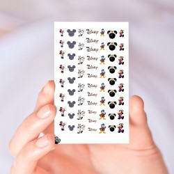 Mickey & Friends Cruise Nail Decals