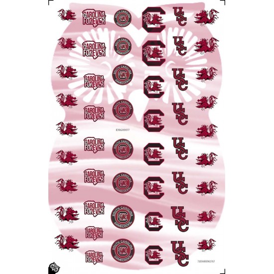 USC Gamecocks Nail Decals