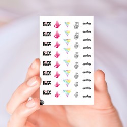 Pop Princess Nail Decals Vol II