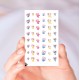 Princess Love Nail Decals