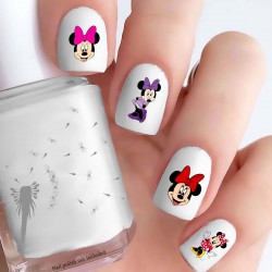 Minnie Nail Decals