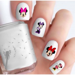 Minnie Nail Decals