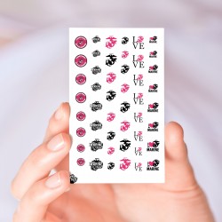 USMC Marine Aunt Nail Decals 