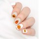 Halloween Jack O'lantern Full Color Nail Decals