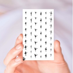 Ballet Nail Decals