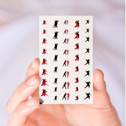 Tango Nail Decals