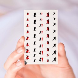 Tango Nail Decals