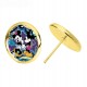 Mickey & Minnie Abstract Earrings