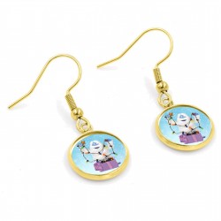 Rudolph the Red Nosed Reindeer  Earrings