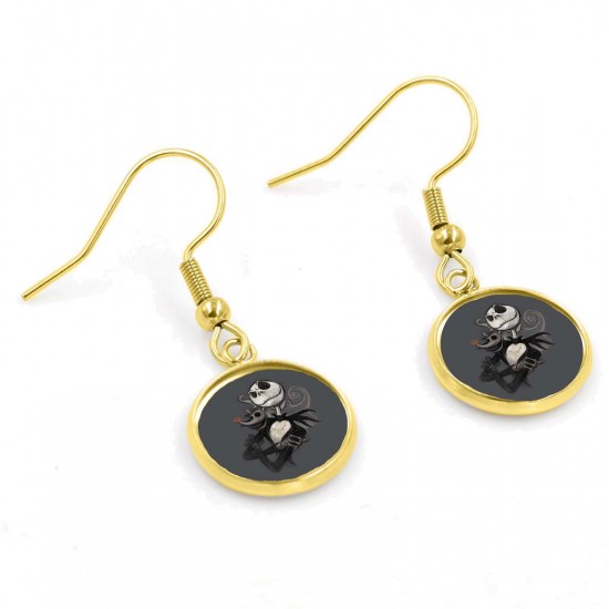 The Nightmare before Christmas Jack & Zero Earrings
