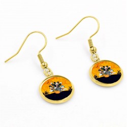 Mickey & Friends Halloween Earrings