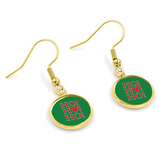 Mickey Christmas Heads - Vol II  Earrings