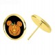 Mickey Halloween Pumpkin Head Earrings