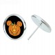 Mickey Halloween Pumpkin Head Earrings