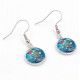 Little Mermaid Christmas Earrings