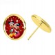 Mickey & Minnie Christmas Earrings