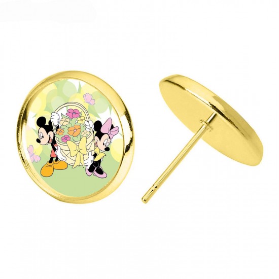 Mickey & Minnie Easter Earrings
