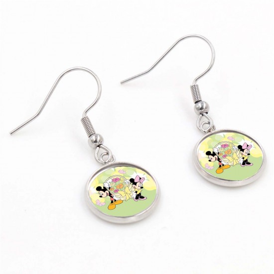 Mickey & Minnie Easter Earrings