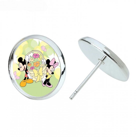 Mickey & Minnie Easter Earrings