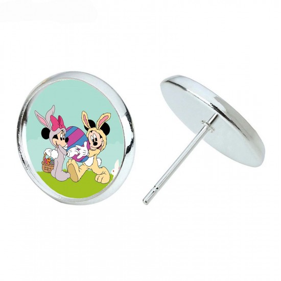 Mickey & Minnie Easter Bunny Earrings