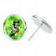 Mickey & Minnie St Patrick's Day Earrings