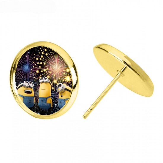 Minions Patriotic Earrings