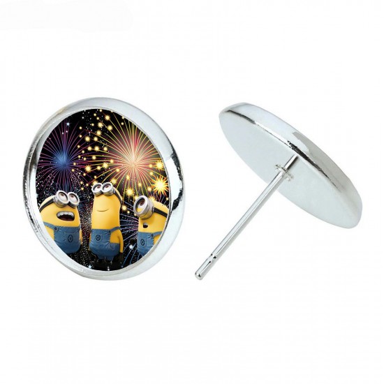Minions Patriotic Earrings