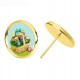 Minions Easter Earrings