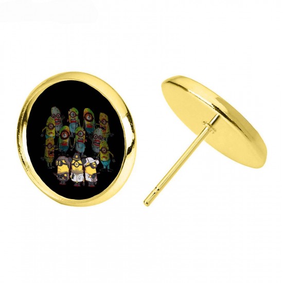 Minions Halloween Earrings