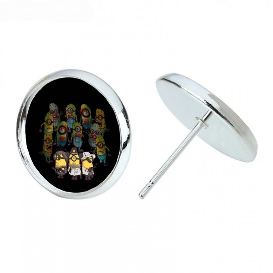 Minions Halloween Earrings