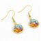 Pooh Autumn Earrings