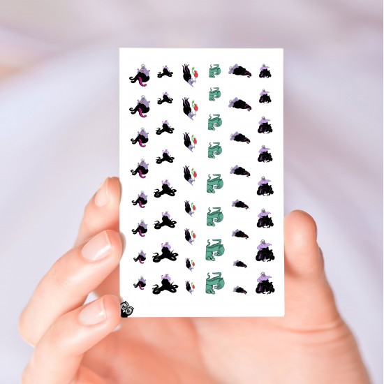 Ursula Nail Decals