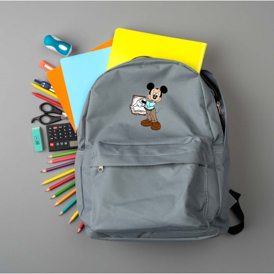 Mickey Teacher Back to School Vinyl Iron-On Decal