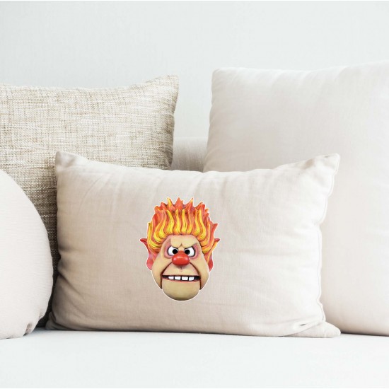 The Year without a Santa Claus Heat Miser Vinyl Iron-On Decal