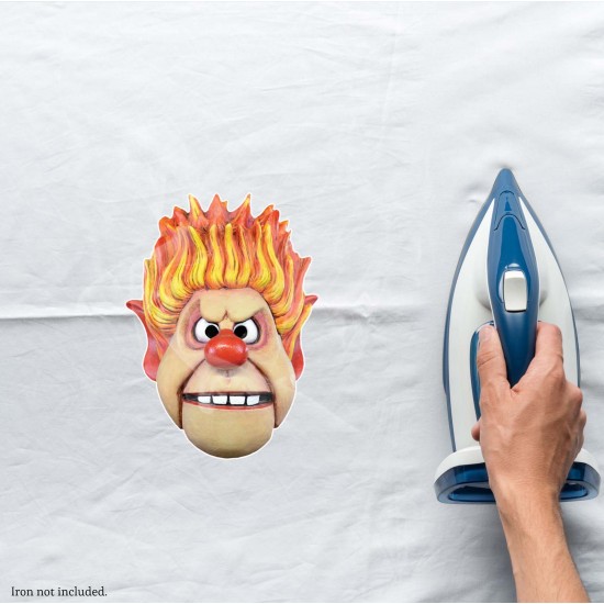 The Year without a Santa Claus Heat Miser Vinyl Iron-On Decal