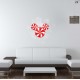 Mickey Christmas Candy Head Vinyl Decal 