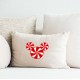 Mickey Christmas Candy Head Vinyl Iron-On Decal 