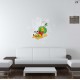 Pluto Christmas Wreath Vinyl Decal