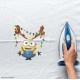 Minion Christmas Reindeer Vinyl Iron-On Decal 