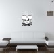 Mickey Jack Skellington Head Vinyl Decal