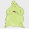 The Nightmare before Christmas Oogie Boogie Man Static Cling Decal 