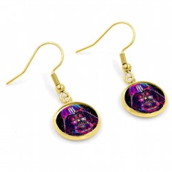 Star Wars Abstract Darth Vader Earrings