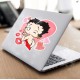 Betty Boop Kiss Vinyl Decal 